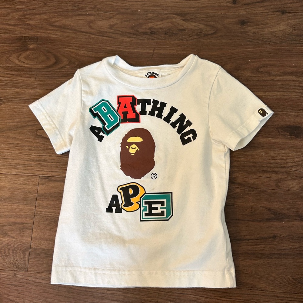 BAPE toddlers t-shirt